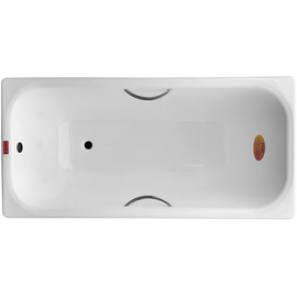 Чугунная ванна Finn Sonata 140x70  с отверстиями под ручки - фото, отзывы, цена