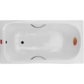 Ванна чугунная Finn Standard 140x70 с отверстиями под ручки и антискольжением - фото, отзывы, цена