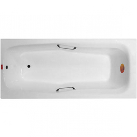 Ванна чугунная Finn Standard 180x80x42 с отверстиями под ручки и антискольжением - фото, отзывы, цена