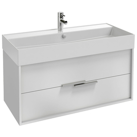Тумба с раковиной Jacob Delafon Vivienne 100 ручки хром, EB1508-N18-N18 - фото, отзывы, цена