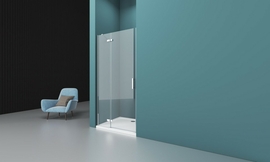 Душевая дверь BelBagno KRAFT-B-12-60/20-C-Cr-L - фото, отзывы, цена