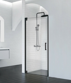 Душевая дверь BelBagno MARMI-B-1-90-С-NERO - фото, отзывы, цена