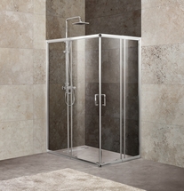 Душевой уголок BelBagno UNIQUE-AH-2-100/115-75/90-C-Cr - фото, отзывы, цена