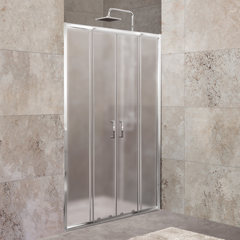 Душевая дверь BelBagno UNIQUE-BF-2-150/180-M-Cr - фото, отзывы, цена