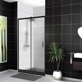 Душевая дверь BelBagno UNO-195-BF-1-120-P-NERO - фото, отзывы, цена