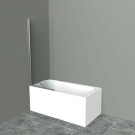 Душевая шторка на ванну BelBagno UNO-V-1-90/150-C-Cr - фото, отзывы, цена