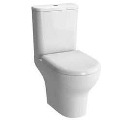 Унитаз-компакт Vitra Zentrum Rim-ex, безободковый, сиденье с микролифтом, 9824B003-7207 - фото, отзывы, цена
