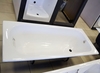 Чугунная ванна Aqualux Zya 140x70 с отверстиями под ручки - фото, отзывы, цена