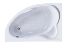 Акриловая ванна Roca Luna 170x115 асимметричная правая белая ZRU9302912 - фото, отзывы, цена