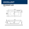 Ванна акриловая Excellent Pryzmat Lux 170x80, WAEX.PRL17WH - фото, отзывы, цена