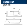 Ванна акриловая Excellent Wave Slim 160x70, WAEX.WAV16WHS - фото, отзывы, цена