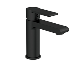 Смеситель Cersanit BRASKO BLACK для раковины с клик-клак, 63107 - фото, отзывы, цена