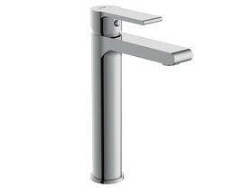 Смеситель Cersanit BRASKO высокий для раковины с клик-клак, 63024 - фото, отзывы, цена