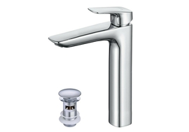 Смеситель для раковины Aquatek Вега 227 AQ1005CR, с донным клапаном - фото, отзывы, цена