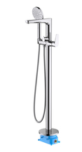 Смеситель для ванны Aquatek Бетта AQ1145CR, напольный, внешняя и скрытая часть - фото, отзывы, цена