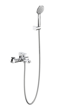 Смеситель для ванны Aquatek Оберон AQ1249CR, с душевым набором - фото, отзывы, цена