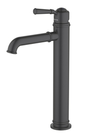 Смеситель для раковины Aquatek Классик 235 AQ1504MB, без донного клапана, черный матовый - фото, отзывы, цена