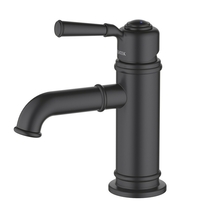 Смеситель для раковины Aquatek Классик 72 AQ1510MB, без донного клапана, черный матовый - фото, отзывы, цена