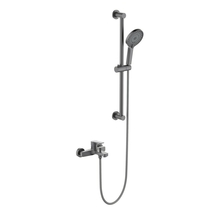 Смеситель для ванны Aquatek Лугано AQ1748BGM, с душевым гарнитуром, оружейная сталь - фото, отзывы, цена