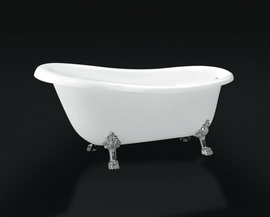Акриловая ванна BelBagno 170х80 BB04 с ножками и сливом-переливом, BB04 + BB-LEG-EAGLE-CRM + BB04-EAGLE-SUP + BB567-OVF-CRM - фото, отзывы, цена