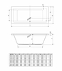 Акриловая ванна Cezares PLANE-190-80-49-W37 - фото, отзывы, цена