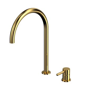 Смеситель Whitecross Y Y1218GL для раковины, золото - фото, отзывы, цена