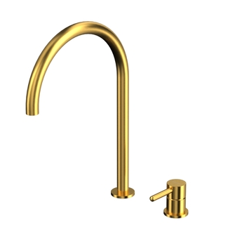 Смеситель Whitecross Y Y1218GLB для раковины, брашированное золото - фото, отзывы, цена