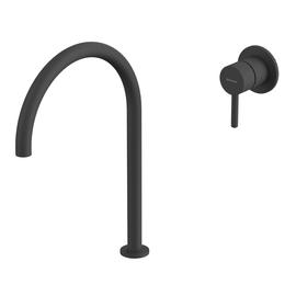 Смеситель Whitecross Y Y1219BL для раковины, встраиваемый, черный матовый - фото, отзывы, цена