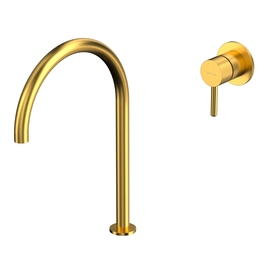 Смеситель Whitecross Y Y1219GLB для раковины, встраиваемый, брашированное золото - фото, отзывы, цена