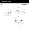 Смеситель для ванны Whitecross Y1230CR, хром - фото, отзывы, цена