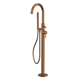 Смеситель для ванны напольный Whitecross Y Y1233CPB, брашированная медь - фото, отзывы, цена