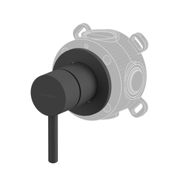 Смеситель Whitecross Y Y1241BL для душа, на 1 потребителя, встраиваемый, черный матовый - фото, отзывы, цена