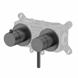Смеситель Whitecross Y Y1242GM для ванны и душа, на 2 потребителя, встраиваемый, оружейная сталь - фото, отзывы, цена