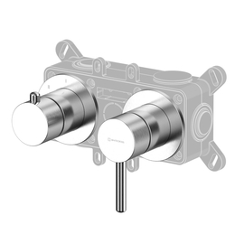 Смеситель Whitecross Y Y1243NIB для ванны и душа, на 3 потребителя, встраиваемый, брашированный никель - фото, отзывы, цена