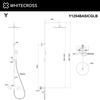 Душевая система Whitecross Y Y1254BASICGLB термостатическая, брашированное золото - фото, отзывы, цена