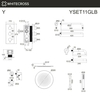 Душевая система встраиваемая Whitecross YSET11GLB термостатическая, брашированное золото - фото, отзывы, цена