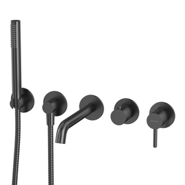 Смеситель Whitecross Y YSET1240GM для ванны, встраиваемый, оружейная сталь - фото, отзывы, цена