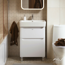 Тумба с раковиной Alavann Lana 60 - фото, отзывы, цена