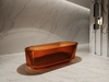 Ванна прозрачная Abber Kristall 170х80 AT9706Opal коричневая - фото, отзывы, цена