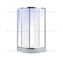 Душевой уголок Maroni UMBRIA ULR-090S 90x90 стекло-прозрачное - фото, отзывы, цена