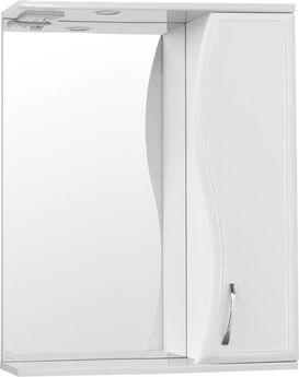 Зеркало-шкаф Style Line Панда 60/С, Волна - фото, отзывы, цена