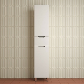 Пенал Style Line Остин 36, напольный, 1 ящик, белый, Plus - фото, отзывы, цена