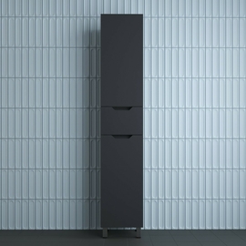 Пенал Style Line Остин 36, напольный, 1 ящик, графит, Plus - фото, отзывы, цена