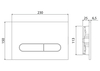 Комплект BelBagno: Унитаз подвесной с сиденьем LOTO BB070CHR/SC, инсталляция BB002-80 с кнопкой смыва BB005-PR-CH - фото, отзывы, цена