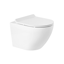 Унитаз подвесной безободковый BelBagno SFERA-R BB046CHR - фото, отзывы, цена