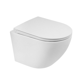Унитаз подвесной безободковый BelBagno SFERA-R BB046CHR - фото, отзывы, цена