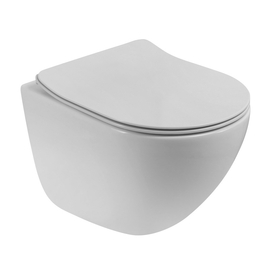 Унитаз подвесной безободковый со смывом TORNADO BelBagno AMANDA-TOR BB051CH-TOR-FC - фото, отзывы, цена