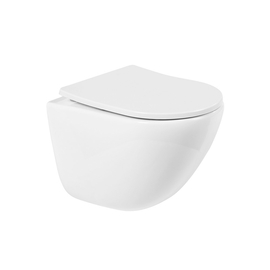 Унитаз подвесной безободковый BelBagno AMANDA BB051CHR - фото, отзывы, цена