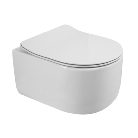 Унитаз подвесной безободковый со смывом TORNADO BelBagno SOFT-TOR BB084CH-TOR - фото, отзывы, цена