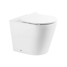 Унитаз приставной безободковый BelBagno FLAY-R BB1003CBR - фото, отзывы, цена